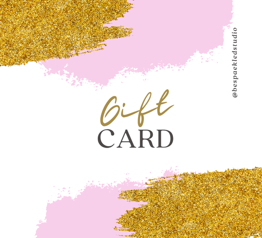 Be Sparkled Studio Gift Card