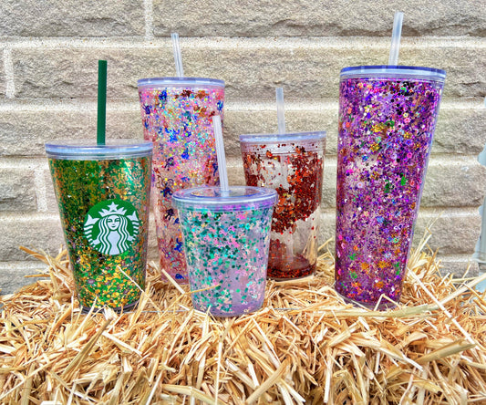 Custom Snowglobe Tumbler