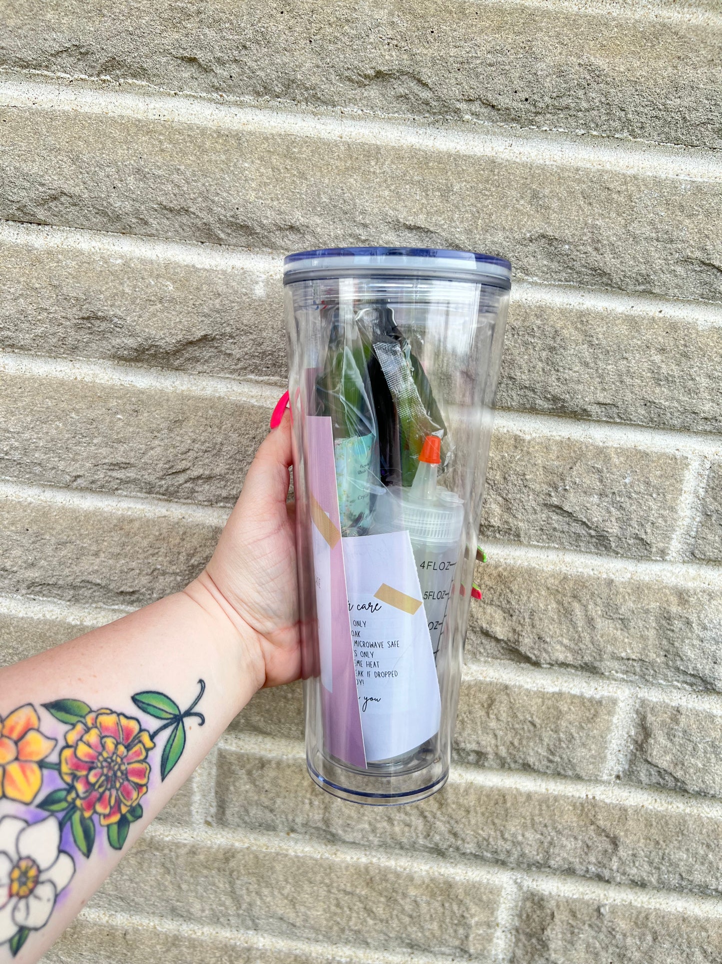 24oz DIY Snowglobe Tumbler Kit