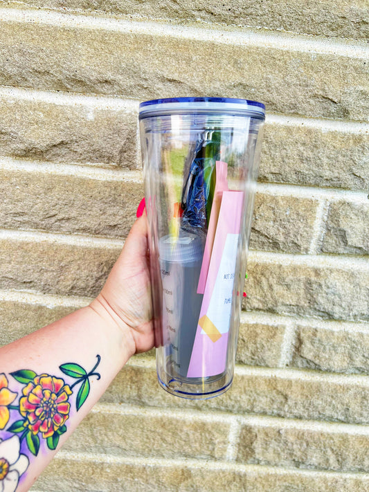 24oz DIY Snowglobe Tumbler Kit